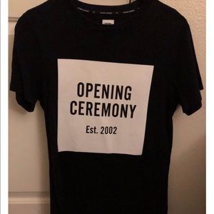 Opening Ceremony black T-shirt
